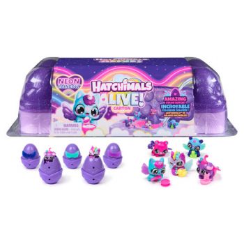 Hatchimals Alive Neon Rainbow Carton ( was RRP $34.99 )
