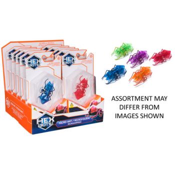 Hex Bots Micro Ant assorted ( ONLY SOLD in Display of 12 )