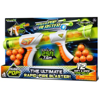 Ballist-X Power Pop Blaster includes 12 Balls
