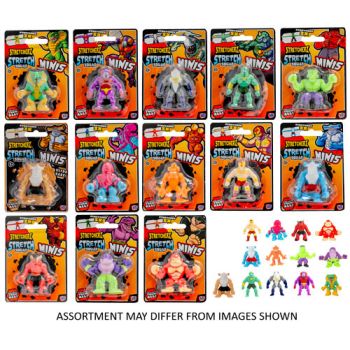 Stretcherz Stretch Squad Mini's assorted ( ONLY SOLD in Display of 16 )