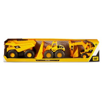 "CAT Mini Crew 7"" Vehicles 3pk"