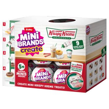 Zuru Mini Brands Create - Krispy Kreme Doughnuts Series 1 ( ONLY SOLD in Display of 25 )