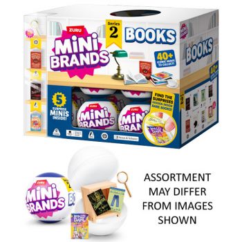 ZURU Mini Brands - Books Series 2 assorted ( ONLY SOLD in Display of 25 )