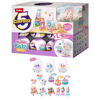 ZURU 5 Surprise My Mini Baby Series 2 ( ONLY SOLD in Display of 24 ) ZURU 5 Surprise My Mini Baby Series 2 ( ONLY SOLD in Display of 24 )
