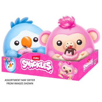 "ZURU Snackles 14"" assorted ( ONLY SOLD in Carton of 6 )"