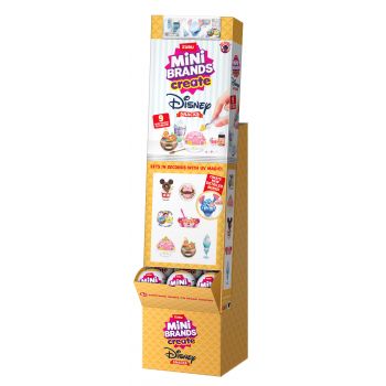 Zuru Mini Brands Create - Disney Snacks Series 1 ( ONLY SOLD in Display of 60 ) ( was RRP $16.99 )