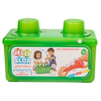 Jelly Blox - Stash & Stack 2 in 1 Storage Case