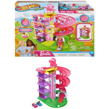 Hot Wheels Barbie Trackset - Customised TGT