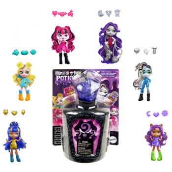 Monster High Fight Sized Potions assorted WAVE 1-3 ( ONLY SOLD in Carton of 6 )