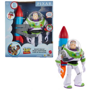 Disney Pixar Large Scale Feature Figure - Buzz with Rocket