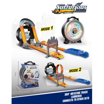 Wheel Carry Case Track Set with Lights