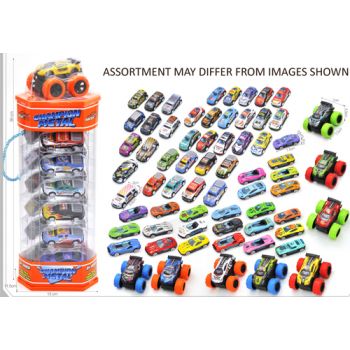 Pull Back Vehicle 19pce Set assorted
