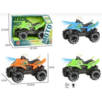 Quad Cycle Friction 18cm with Lights & Sounds