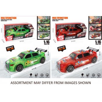 Racing Car 25cm with Lights & Sounds assorted