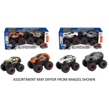 Off Road Friction Vehicles 2pk assorted ( was RRP $19.99 )