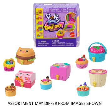 Polly Pocket Tiny Takeout Reveal assorted ( ONLY SOLD in Carton of 8 )