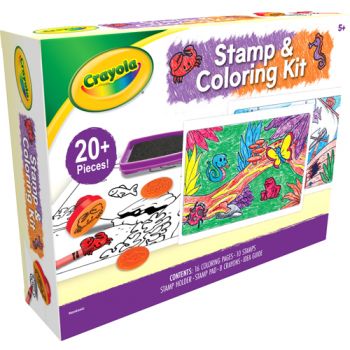Crayola Stamp & Colouring Kit