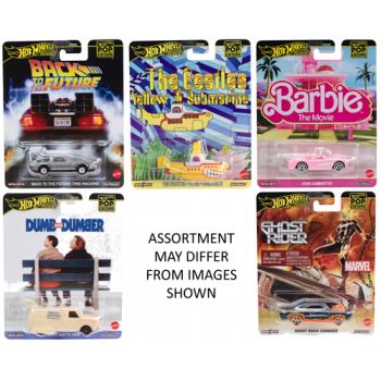 Hot Wheels Premium Pop Culture assorted ( ONLY SOLD in Carton of 10 )
