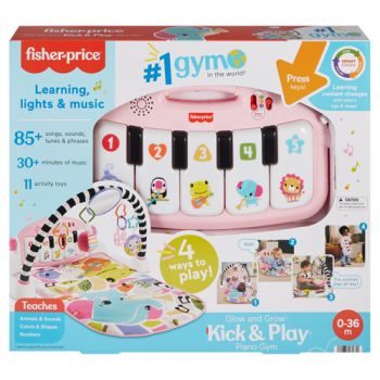 Fisher Price Newborn Kick & Play Gym Gen4 - PINK