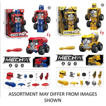 Take Apart 2in1 Robot 27pc assorted