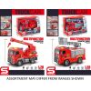 Friction Fire Truck 18cm with Lights & Sounds assorted