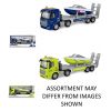Transporter with Boat 42cm with Lights & Sounds assorted