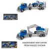 Truck Transporter 45cm & Vehicle with Lights & Sounds assorted
