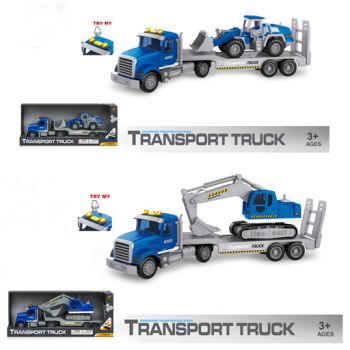 Truck Transporter 45cm & Vehicle with Lights & Sounds assorted