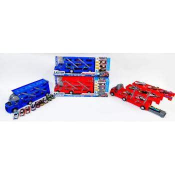 Car Carrier Launcher with 9 Cars