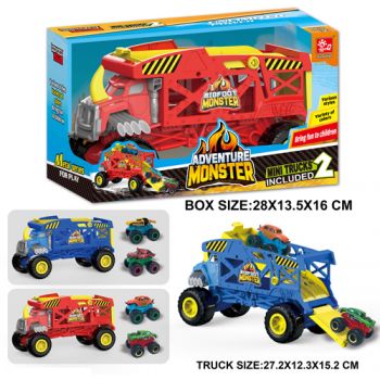 Monster Car Carrier with 2 Cars