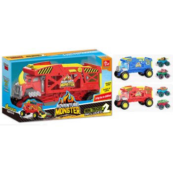 Monster Truck Carrier with 2 Cars ( was RRP $29.99 )