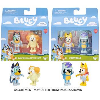 Bluey Series 12 Figure 2 Pack assorted ( ONLY SOLD in Carton of 4 )