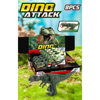Swinging Dinosaur with Sound assorted Small (ONLY SOLD in Display of 8 )