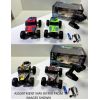Radio Control 1:18 Off Road Vehicle with Lights 2.4Ghz assorted
