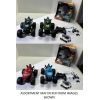 Radio Control 1:20 Off Road Stunt Vehicle with Lights 2.4Ghz assorted