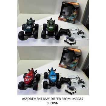 Radio Control 1:20 Off Road Stunt Vehicle with Lights 2.4Ghz assorted