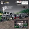 Retro Steam Train Set Electric with Lights & Sounds