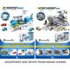 Aircraft Playset with 5 Vehilces & Accessories assorted