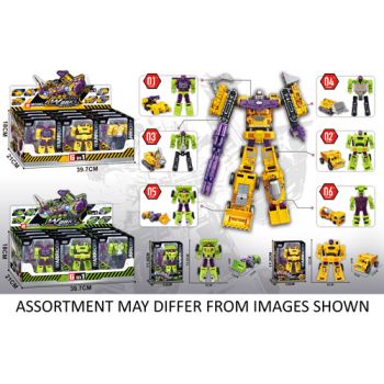 Transformable Robot Warrior Small assorted (ONLY SOLD in display of 12)