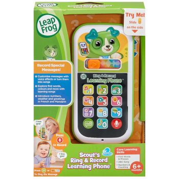 LeapFrog Scout's Ring & Record Learning Phone