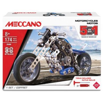 Meccano 5 Multi Model Set - Motorcycles