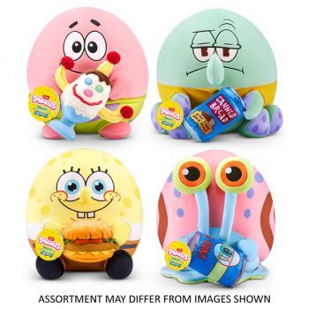 "ZURU Snackles 14"" Spongebob Squarepants assorted ( ONLY SOLD in Carton of 6 )"