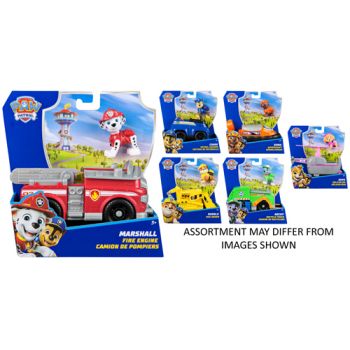 Paw Patrol Sustainable Basic Vehicles Assorted ( ONLY SOLD in Carton of 6 )