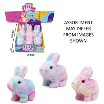 Pet Family Rabbit Sound & Motion ( ONLY SOLD in Display of 6 )