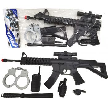 Police Play Set 7pc ( was RRP $14.99 )