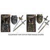 Gladiator Weapon Set with Sheild assorted