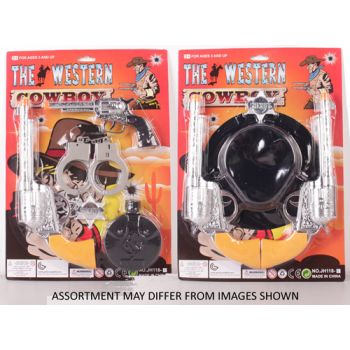 Cowboy Gun Set 2 Guns assorted
