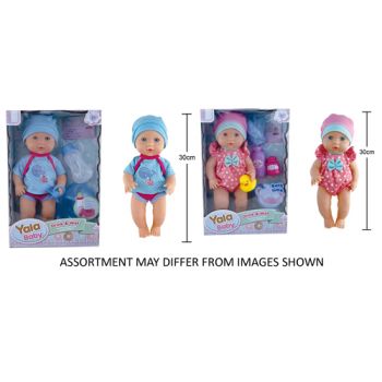 Drink n Wet Baby Doll 30cm with Accessories assorted