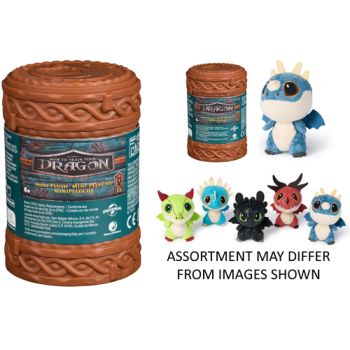 Dragon's Movie Mini Dragon Plush in Totem assorted ( ONLY SOLD in Display of 8 )