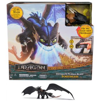 Dragon's Movie Plasma Blast Toothless Figure